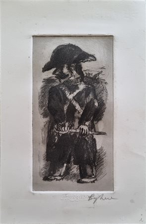 BORGHESE FRANZ Roma 1941 - 2005 "Senza titolo"