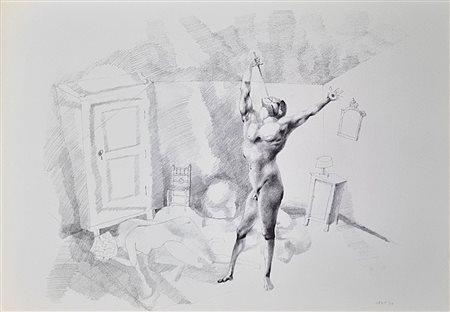 ATTARDI UGO Sori 1923 - Roma 2006 "Saggezza di Achilleus"