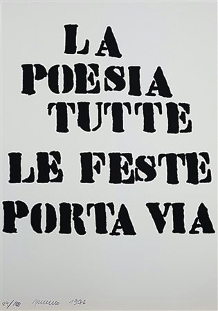 SARENCO - ISAIA MABELLINI Vobarno 1945 - Salò 2017 "Selected graphics"