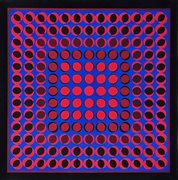 VASARELY VICTOR Ungheria 1906 - Parigi 1997 "Tuz"