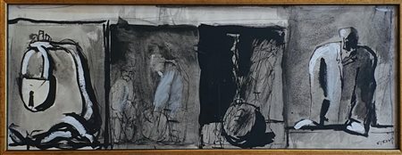 Mario Sironi “Composizione” 1938 circa