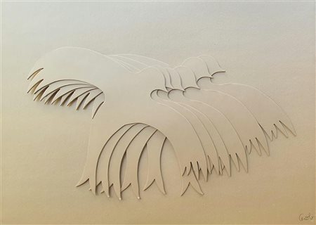Mario Ceroli “Volo di Gabbiani” 1971