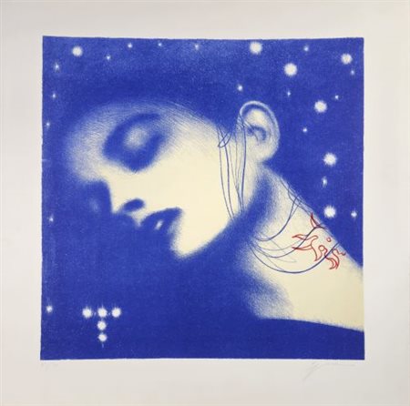 Omar Galliani “Nuovi fiori blu”