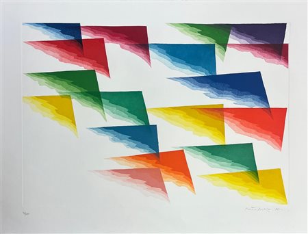 Piero Dorazio “Germania-Europa Unita” 1991