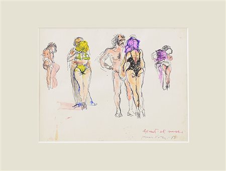 PIACESI WALTER  Appunti al mare, 1993