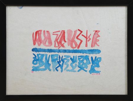 LICATA RICCARDO  Senza titolo, 1981