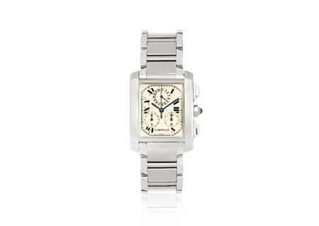 CARTIER PARIS 
Modello: Tank Francaise Chrono ref