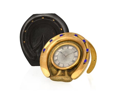 ANONIMOModello: Clock premio ippicoAnno: 1910Cassa: in bronzo dorato a ferro...