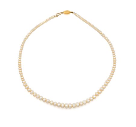  
Collana in perle ed oro 
 Lunghezza cm 42