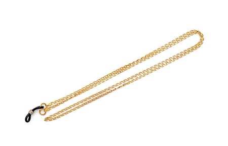  
Catena per occhiali in oro 
 Lunghezza cm. 64