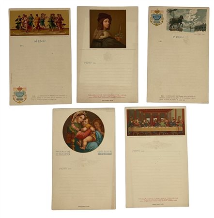 N.G.I. (Navigazione Generale Italiana - Società riunite Florio - Rubattino)
Lot