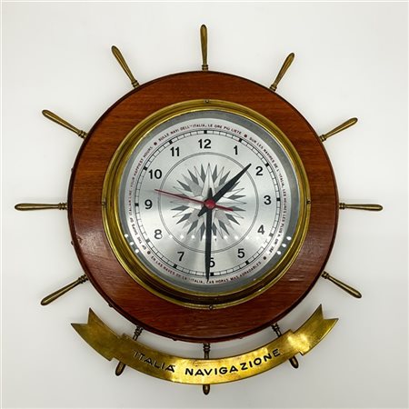 Orologio da parete, Italia Società di Navigazione (Italian Line), Anni '60-'70