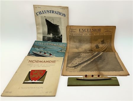 S.S. Normandie
Lotto formato da:
N°1 numero speciale n. 4813bis periodico “L’Il