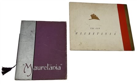 Lotto formato da:
N°1 brochure varo nave Mauretania ai cantieri Cammell Laird d