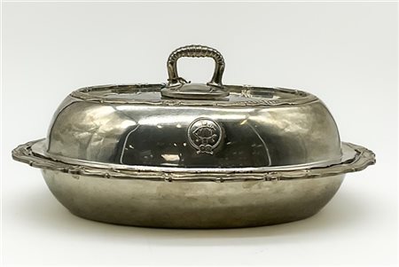 Legumiera in silverplate, IMMC (International Mercantile Marine Company), Gorha