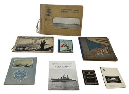 Lotto formato da:
N°1 libro "Album-ricordo Dardanelli 18-19 luglio 1912", Asilo