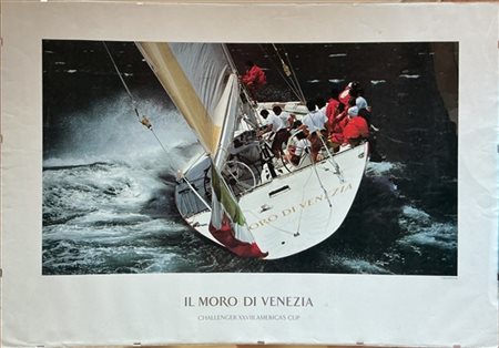 Poster de “Il Moro di Venezia - challenger XXVIII America’s Cup”, 1992 - Carlo