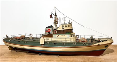 Modellino nave norvegese rimorchiatore Dolph, cm 115 ca., Modellino che può nav