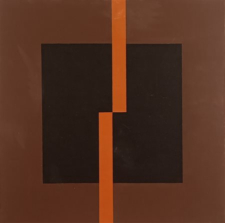 MAIOLINO ENZO Santa Domenica Talao (Cs) 1926 Verticale chiara nel quadrato...