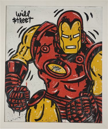 WILL STREET Stati Uniti (Stati Uniti) 1979 Iron Acrilico su tela 67,00x56,00...