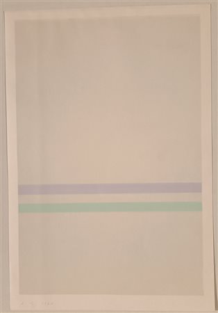 CALDERARA ANTONIO Abbiategrasso (Mi) 1903 Senza Titolo 1970 Litografia su...