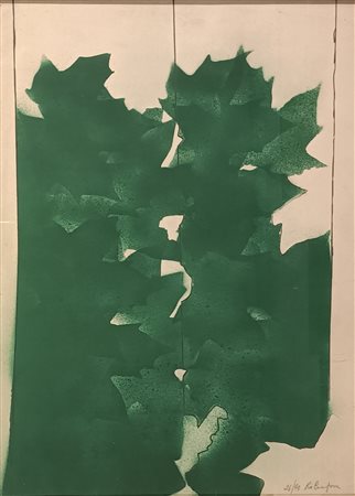 CANFORA ROLANDO Roma (Roma) 1938 Green 1975 Litografia su carta es. 26/40...