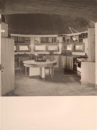 MULAS UGO Pozzolengo (Bs) 1928 Casa Franchetti (Sardegna) 1970 stampa vintage...