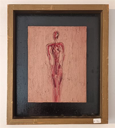 BESSON TONY Parigi (Francia) 1923 Senza Titolo 1965 Acrilico su masonite...