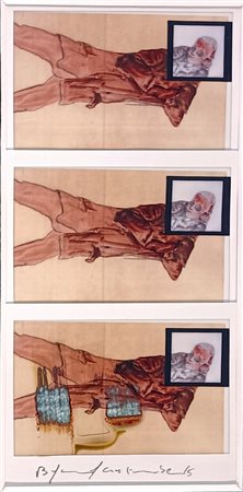 GALIMBERTI MAURIZIO Como (Co) 1956 Ready made wide trittico 2022 Ready made...