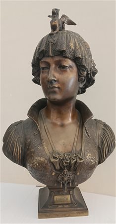 CERIBELLI CESARE COSTANTINO RAIMONDO Roma (Roma) 1841 Bianca Bronzo dell'800...