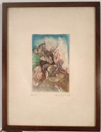 FIRMA INDECIFRATA N.D. ( -) 1900 Senza titolo 1970 Incisione acquatinta...