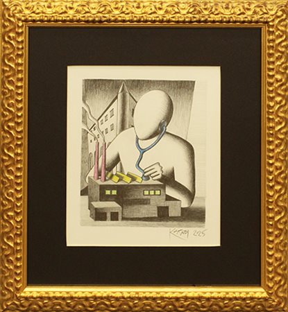 MARK KOSTABI, "The pulse of industry", 2025