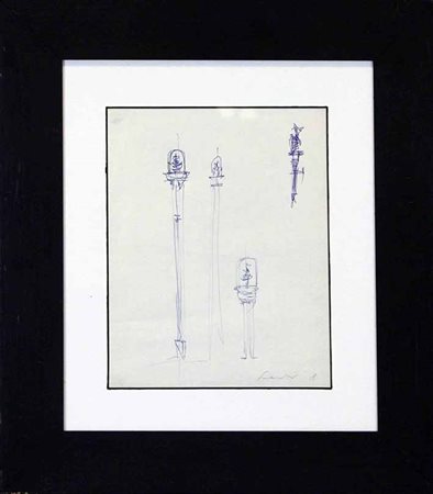 EMILIO SCANAVINO, Senza titolo, 1958