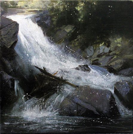 AGOSTINO CANCOGNI, "La cascata", anni 2000