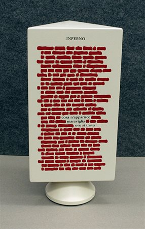 EMILIO ISGRO', "La Divina commedia" (colore rosso), 2023