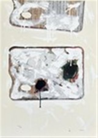 MARIO SCHIFANO, "Tavolozza"