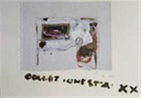 MARIO SCHIFANO, "Collezionista"