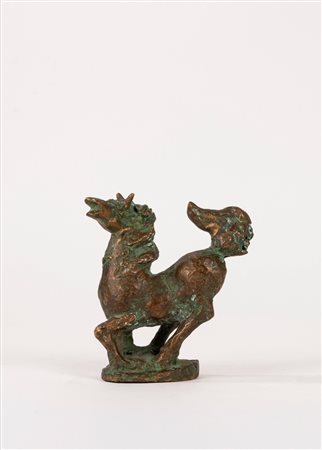 Cavallino in bronzo