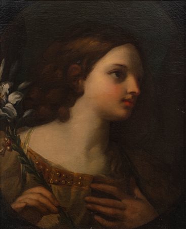 Scuola romana, secolo XVIII - Angelo annunciante