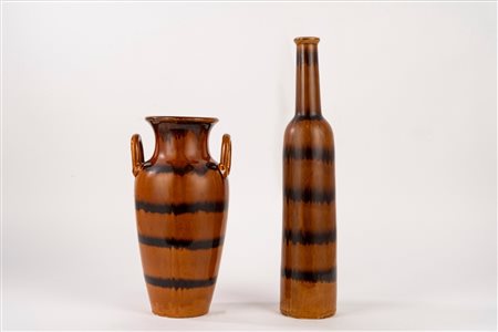 Bottiglia ed anfora in ceramica