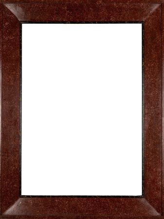 Cornice in scagliola a finto porfido, fine secolo XIX - inizi secolo XX