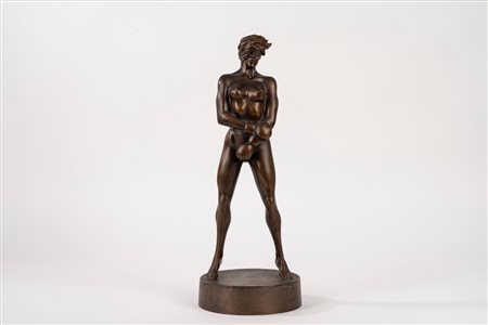 Giuliano Gemma (Roma 2/9/1938 - Civitavecchia 1/10/2013)  - Figura femminile in bronzo