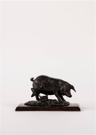 Porcellino in bronzo