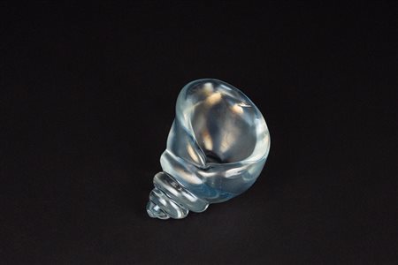 Conchiglia in vetro iridato, anni '40-'50 del Novecento