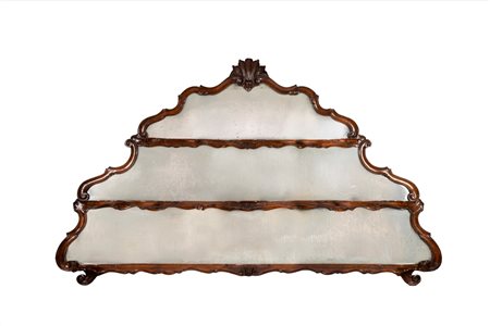 Etagere con specchiera, Veneto fine secolo XIX