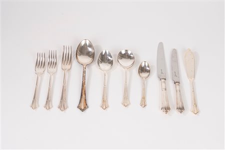 Servizio di posate in silverplate, Sheffield