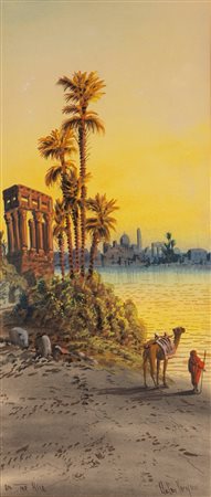 Scuola europea, inizi del XX secolo - On the Nile