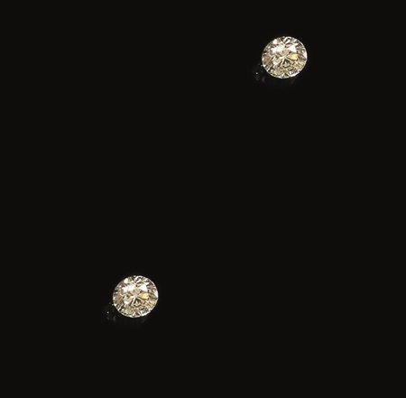DUE DIAMANTI TAGLIO BRILLANTE SIGILLATIrispettivamente di ct 1.83,&nbsp;...