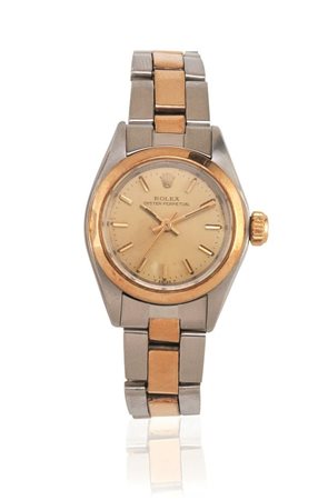 OROLOGIO DA POLSO ROLEX OYSTER PERPETUAL DATE JUST LADY, REF. 6718/3, CASSA...