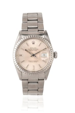 OROLOGIO DA POLSO ROLEX OYSTER PERPETUAL DATE-JUST, REF. 16030, CASSA N....